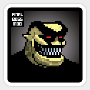 Final Boss Mob #14 Sticker